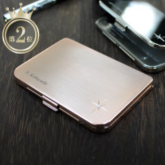 スワロフスキー 名入れ 名刺入れ