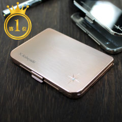 スワロフスキー 名入れ 名刺入れ