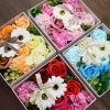 花のカタチの入浴剤　バスフレグランスボックスアレンジ
