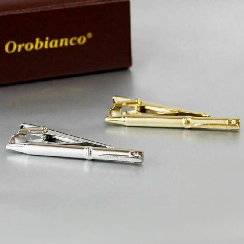 Orobianco オロビアンコ ネクタイピン 399 ラ・スクリヴェリア 名入れ