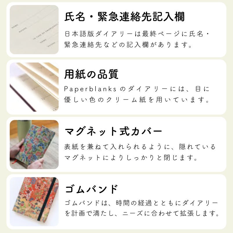 【2027】ペーパーブランクス 2027年 ダイアリー 【ミニ】サイズ　スケジュール帳　 Paperblanks