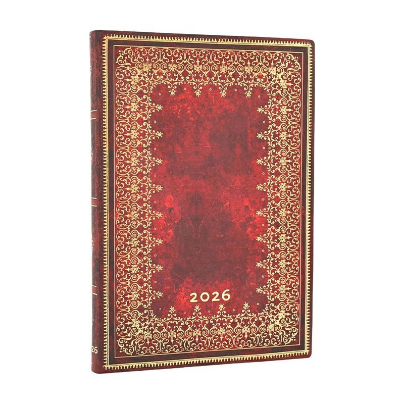 【2026】Paperblanksペーパーブランクス 2026年 ダイアリー ソフトカバー ミディサイズ