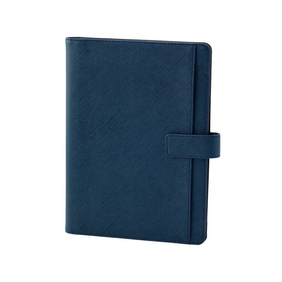 ベルト付きマルチカバーノート　《B5》 レイメイ藤井 ネイビー ピンク ブルー