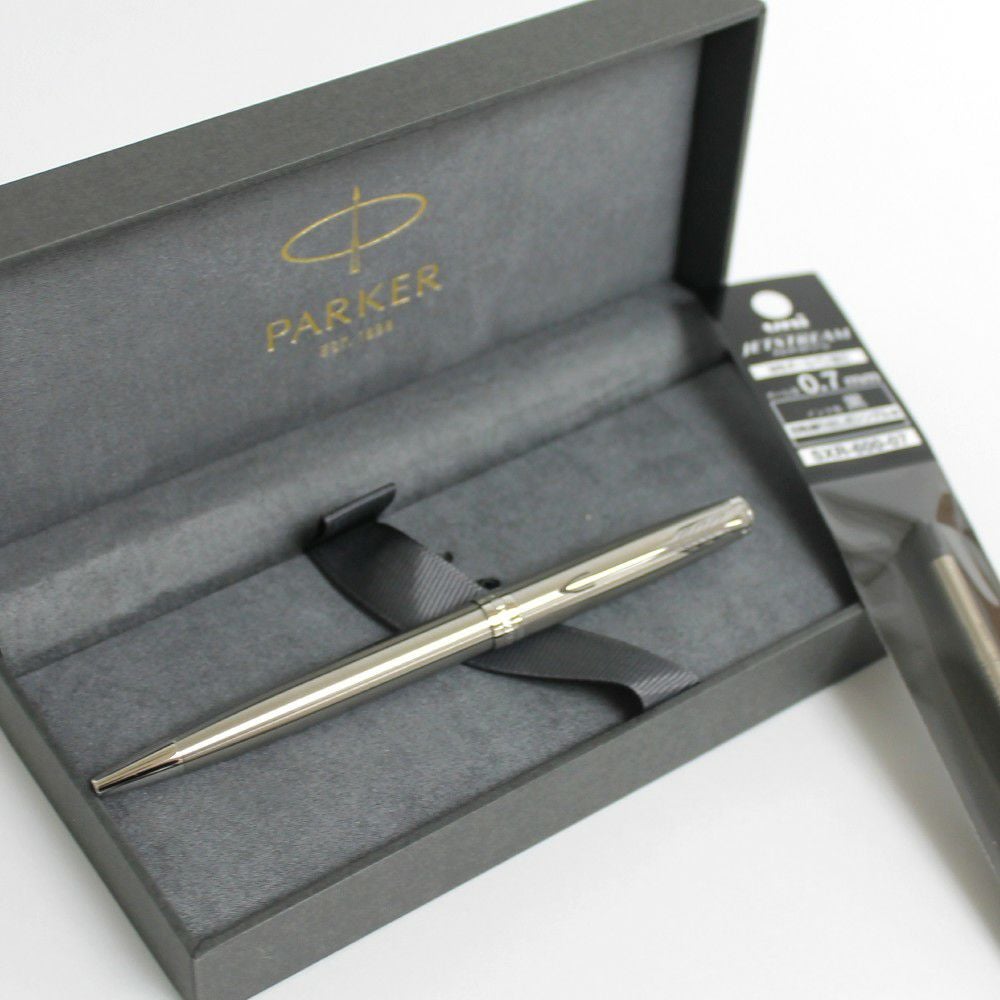 パーカーソネットボールペンステンレススチールCT ジェットストリーム