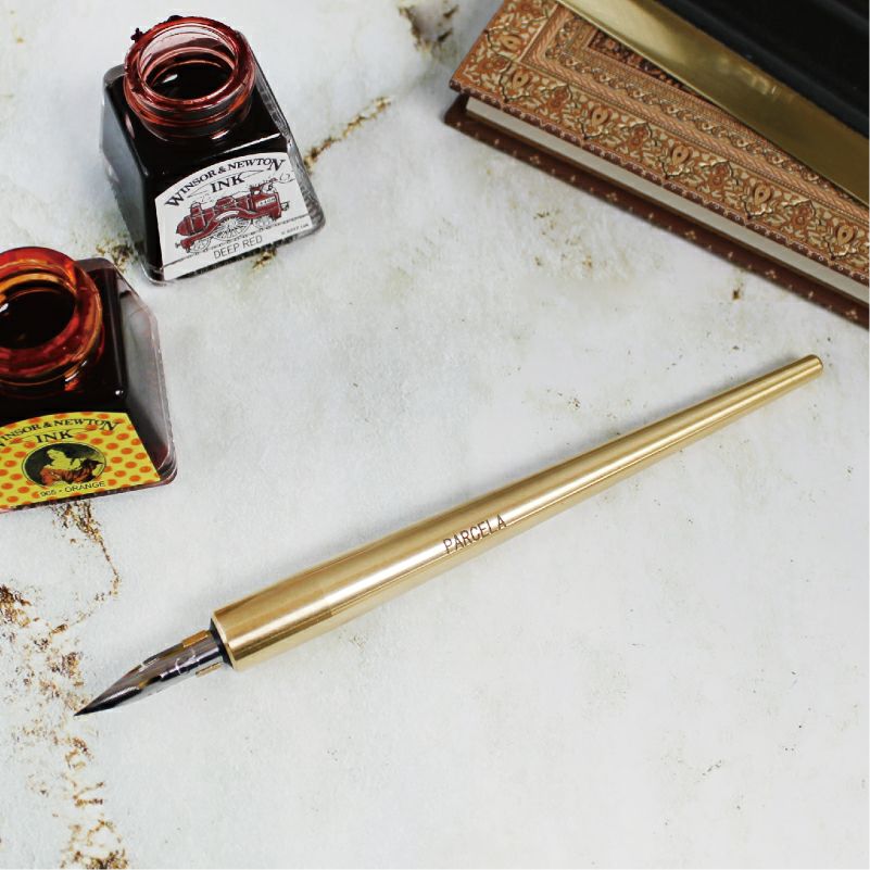 RAW 真鍮製 つけペン No1.Dip pen ディップペン ペン軸 ペン先