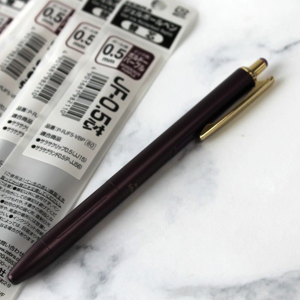 サラサグランド ボルドーパープル ボルドーパープル 替え芯10本付き