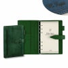 【名入れ対応】ダヴィンチシステム手帳 ロロマクラシック Roroma Classic バイブルサイズ 聖書サイズ グリーン リング15mm
