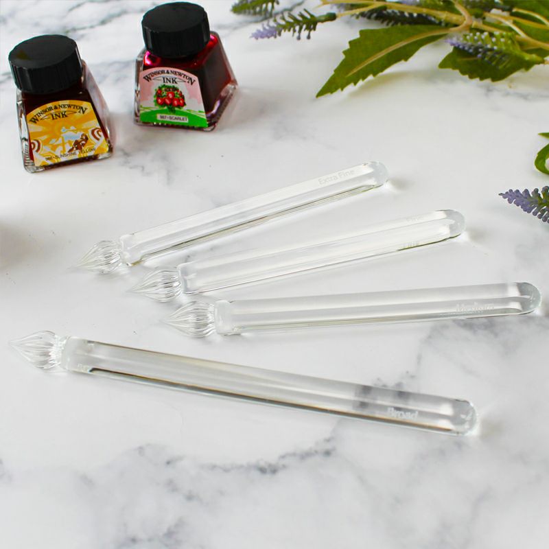 スタジオ嘉硝 ガラスペン ショートヘキサゴン 日本製 | PARCELA