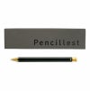 【名入れ対応】Pencillest ペンシレスト 真鍮 ボールペン ツイスト式 芯付き 消しゴム付 100percent ゴールド ホワイト ブラック