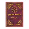 paperblanks トランプ ペーパーブランクス カード ゲーム マジック 雑貨 おもちゃ おしゃれ 紺碧 オーレリア 黄金の道 頂点 メタリック アンティーク ロココ ゴシック