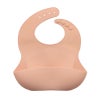 【名入れ無料】 シリコンビブ スタイ よだれかけ 長さ調節 ベビー 赤ちゃん キッズ こども ギフト 誕生日 プレゼント くすみカラー ブルー ピンク モカ