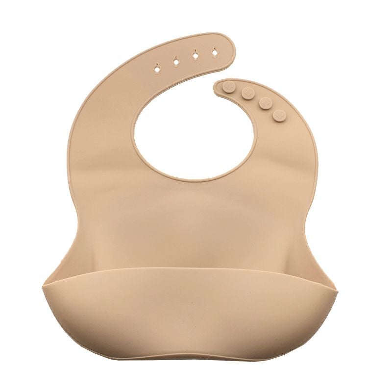 【名入れ無料】 シリコンビブ スタイ よだれかけ 長さ調節 ベビー 赤ちゃん キッズ こども ギフト 誕生日 プレゼント くすみカラー ブルー ピンク モカ