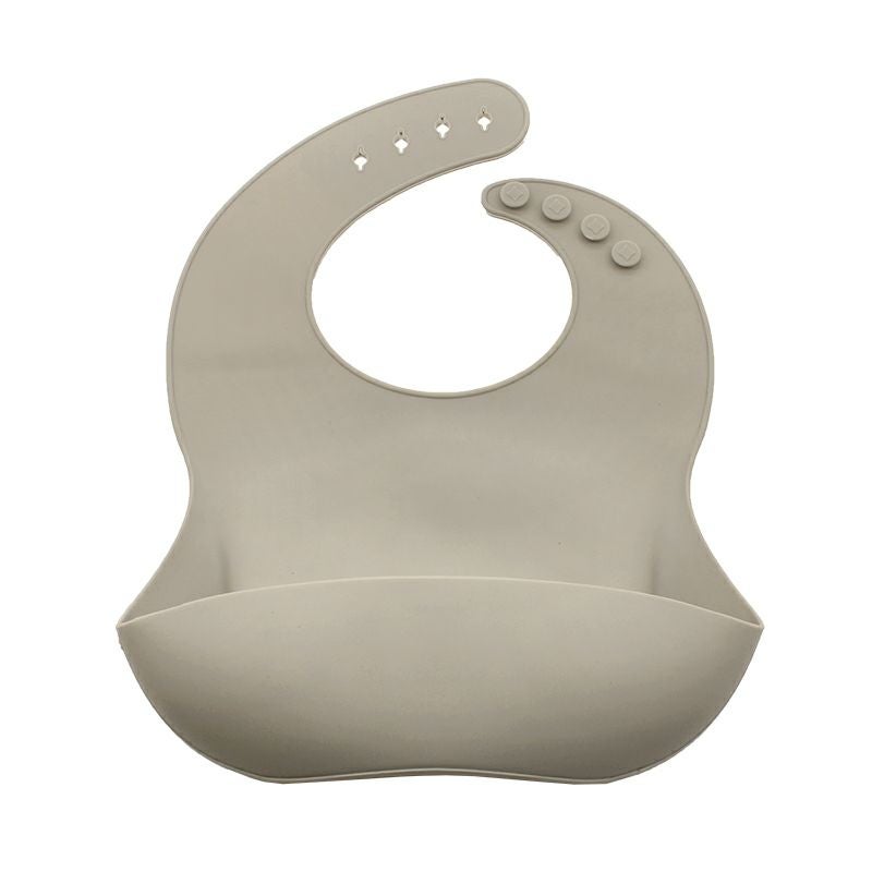 【名入れ無料】 シリコンビブ スタイ よだれかけ 長さ調節 ベビー 赤ちゃん キッズ こども ギフト 誕生日 プレゼント くすみカラー ブルー ピンク モカ