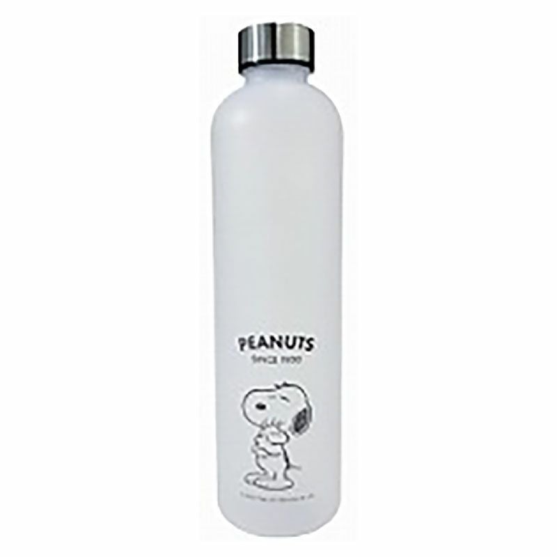 【名入れ無料】 ウォーターボトル 1000ml 1L 1リットル 水飲みボトル  モチベーションボトル マイボトル 直飲み 大容量 水筒 スヌーピー SNOOPY PEANUTS タイムマーカー 目盛り付き シンプル おしゃれ  美容 健康 水分補給 ギフト プレゼント ピンク ライラック ピーコック