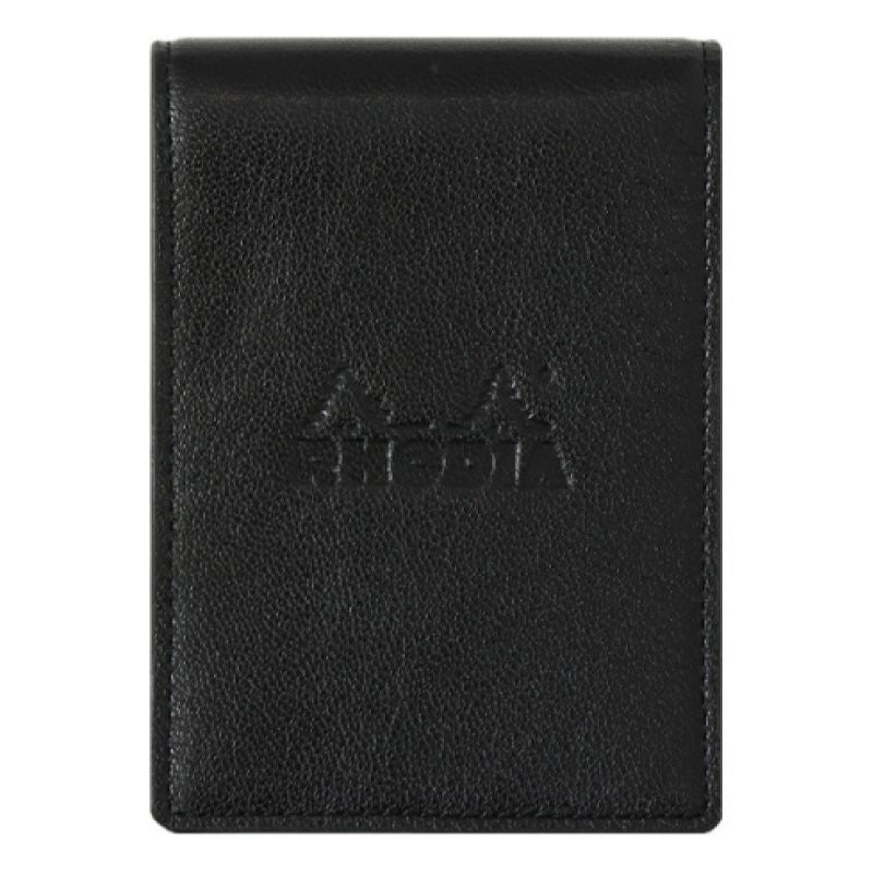 ロディア　オーガナイザー　ブリオン　Rhodia organizer Brillant 8×11cm 山羊革 システム手帳 ミニ３穴 メモ ブラック ホワイト オレンジ