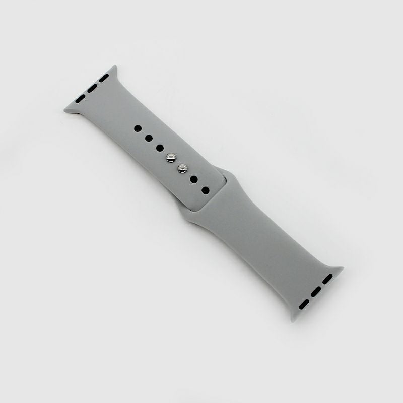 【名入れ対応】アップルウォッチ apple watch シリコン バンド ラバーバンド バンド アップル 38ｍｍ 40ｍｍ 41ｍｍ くすみカラー スポーツ ロゴ彫刻