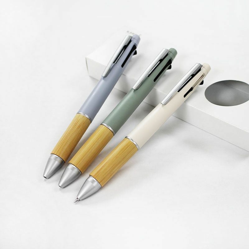 uni ジェットストリーム JETSTREAM 名入れ多機能ペン 4&1 BAMBOO