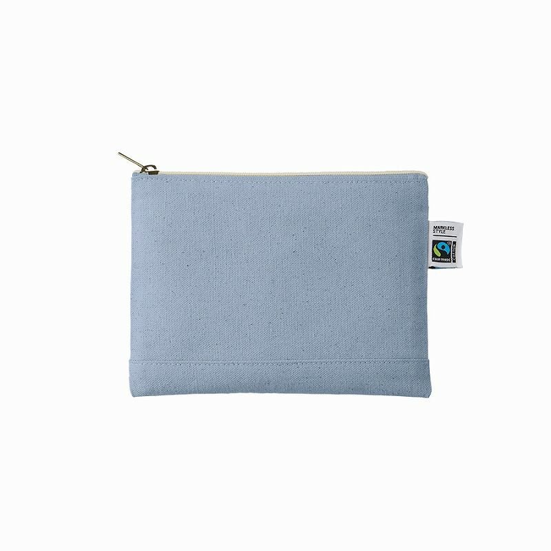 【オリジナルプリント】フラットポーチ フォトプリント 名入れ フェアトレード コットン キャンバス S うちの子グッズ ペット 犬 猫 お子さん お孫さん 贈り物