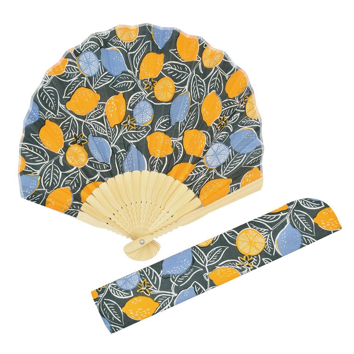 【名入れ無料】　Ripple×tottua シェル扇子・扇子袋セット 丸 ギフト 女性用 おしゃれ レディース レトロ 誕生日 プレゼント 贈り物 和雑貨 和装 うちわ 母の日 お祝い 50代 60代 70代