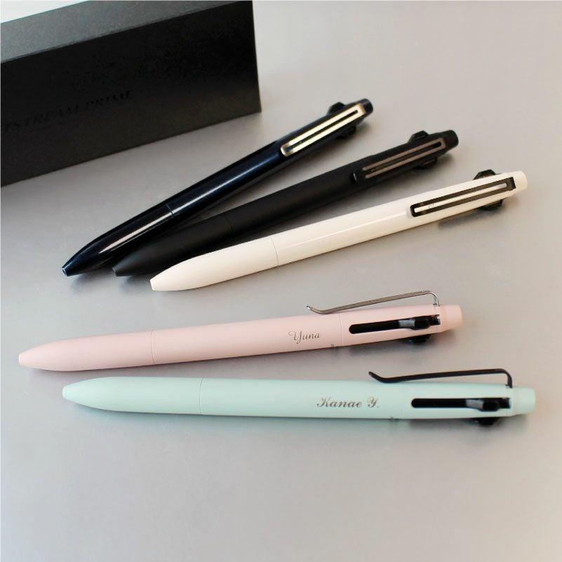 　【名入れ無料】 uni 三菱鉛筆 ジェットストリーム プライム 3色ボールペン 黒クリップ 銀クリップ 0.5mm 0.7mm　ノック式 ボールペン 文房具 ギフト お祝い 入学 卒業 就職 誕生日 母の日 父の日