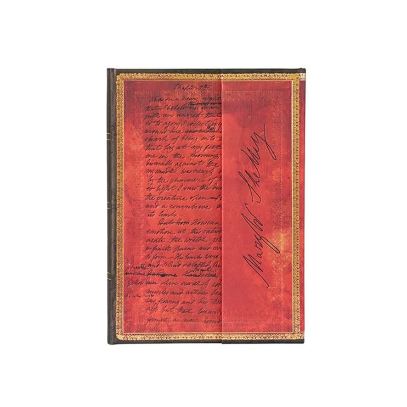 paperblanks メアリー・シェリー フランケンシュタイン ミディサイズ ハードカバー 罫線 ペーパーブランクス