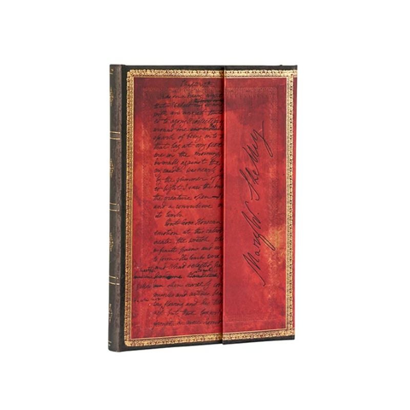 paperblanks メアリー・シェリー フランケンシュタイン ミディサイズ ハードカバー 罫線 ペーパーブランクス