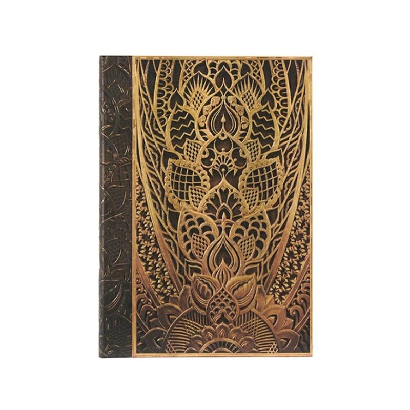 paperblanks ニューヨーク・デコ チャニン・ライズ ミディサイズ ハードカバー 罫線 ペーパーブランクス