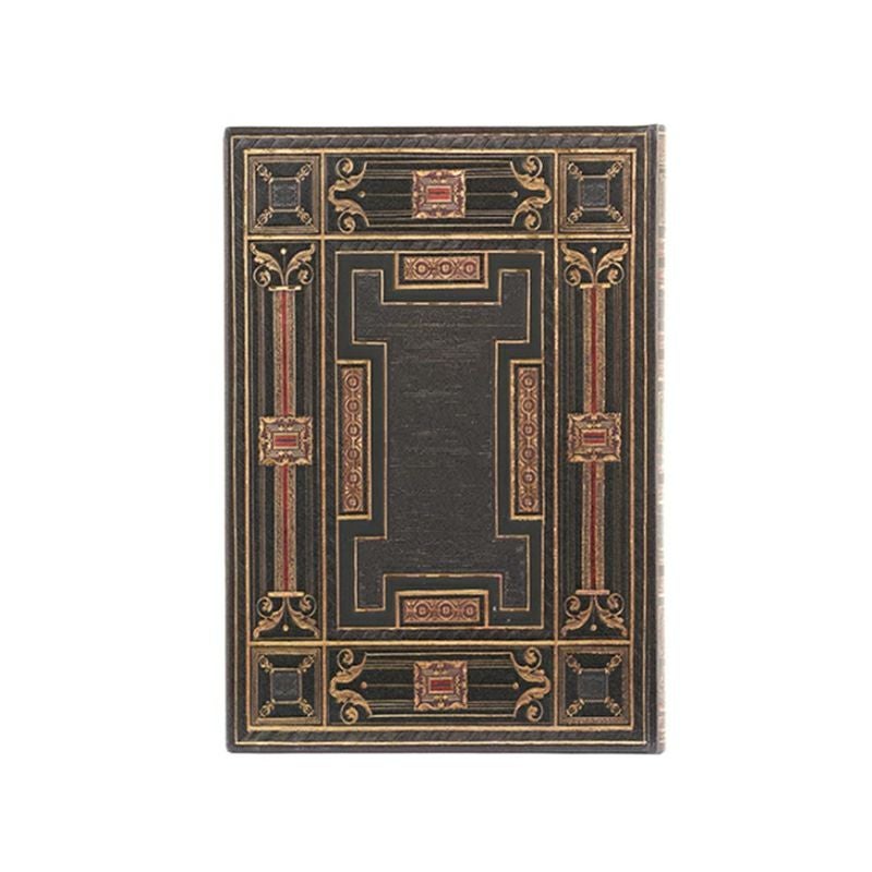  paperblanks アステラレス オニキス ミディサイズ ハードカバー 罫線 ペーパーブランクス