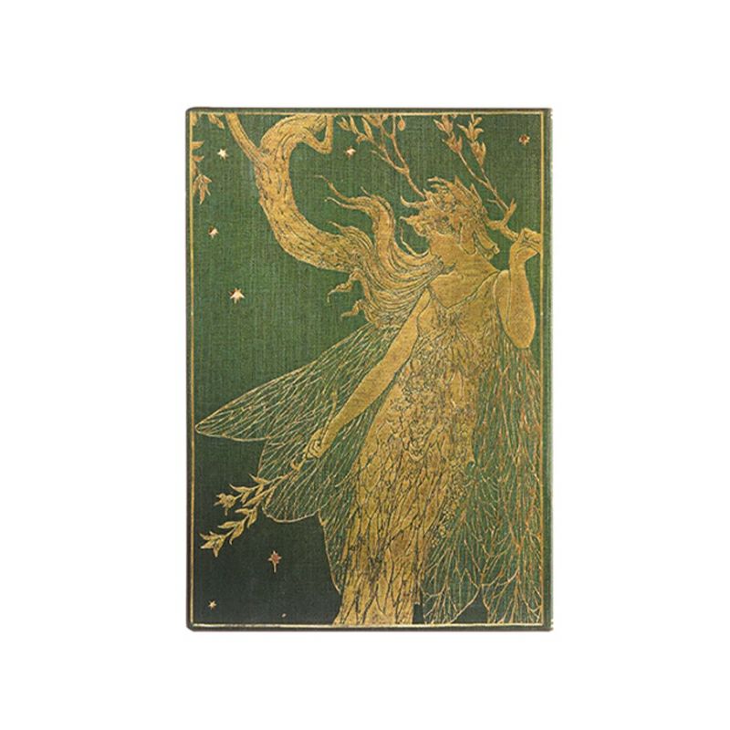 paperblanks FLEXIS アンドルー・ラング世界童話集 くさいろの童話集 ミディサイズ ソフトカバー 罫線 ペーパーブランクス