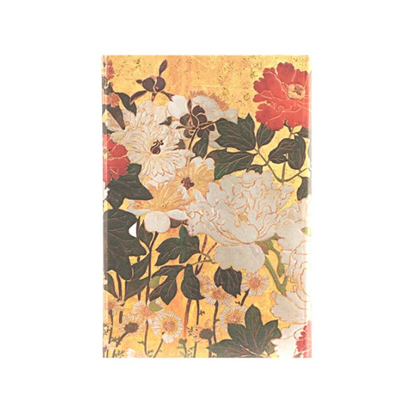 paperblanks 琳派の花 夏 ミニサイズ ハードカバー 罫線 ペーパーブランクス