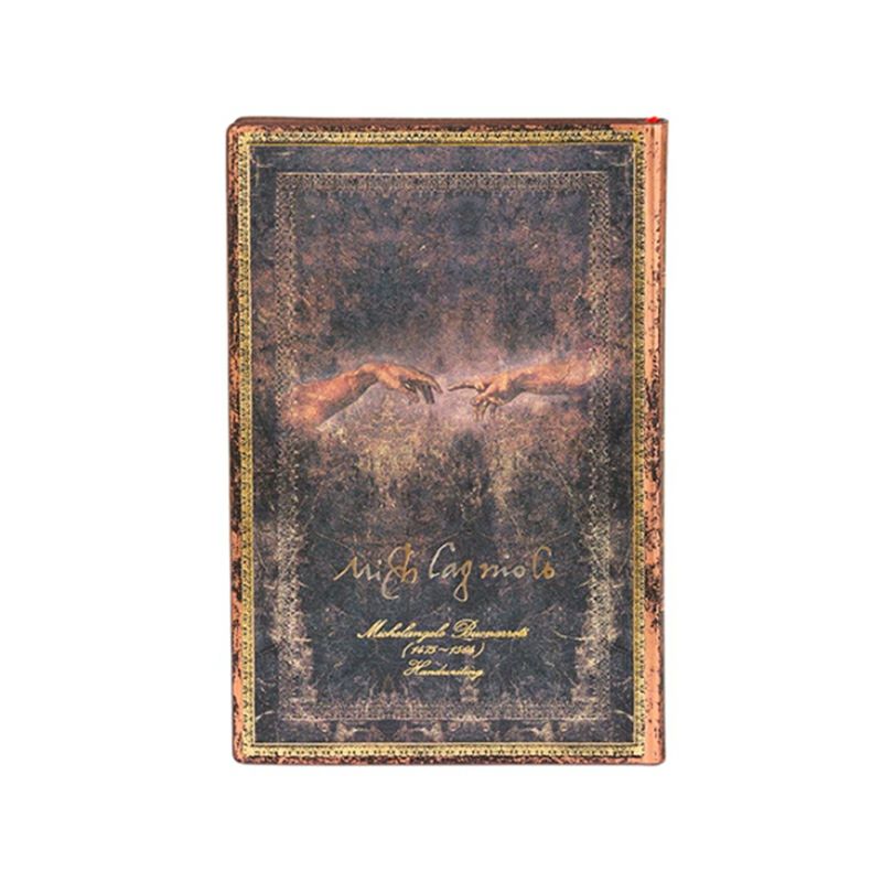 paperblanks FLEXIS ミケランジェロ Handwriting 「手跡」 ミニサイズ ソフトカバー 罫線 ペーパーブランクス