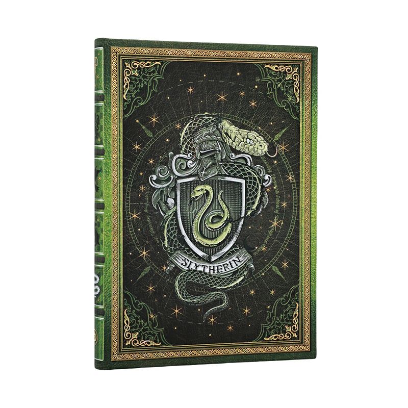 Paperblanks ペーパーブランクス ミディ Harry Potter ハリーポッター スリザリン 無地 