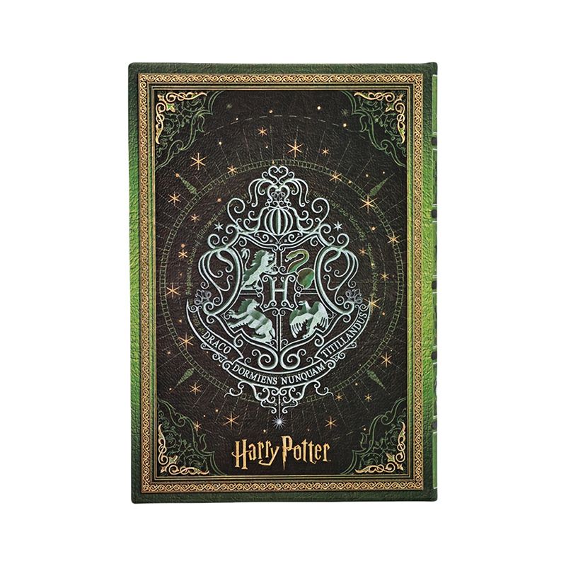 Paperblanks ペーパーブランクス ミディ Harry Potter ハリーポッター スリザリン 無地 