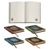 【ミディ 無地 4冊セット】Paperblanks ペーパーブランクス Harry Potter ハリーポッター ホグワーツ 4寮コンプリート グリフィンドール スリザリン レイブンクロー ハッフルパフ ノート  箱推し 