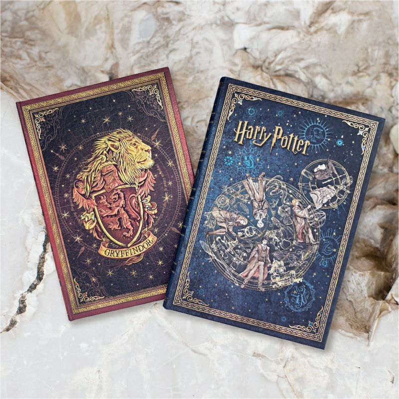 【ミディ 罫線 2冊セット】Paperblanks ペーパーブランクス Harry Potter ハリーポッター ホグワーツの伝説＆グリフィンドール ノート