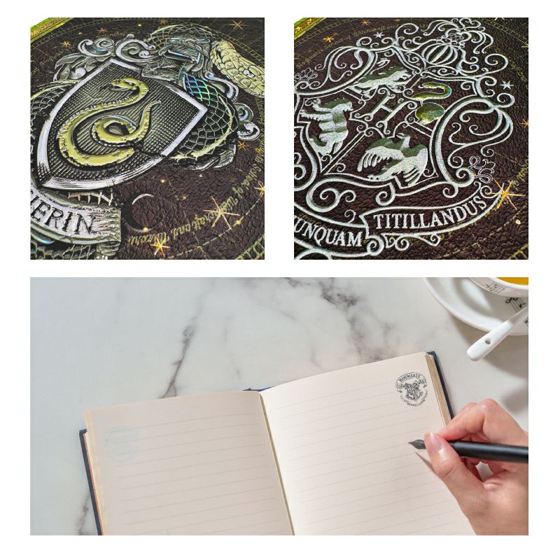 【ミディ 罫線 2冊セット】Paperblanks ペーパーブランクス Harry Potter ハリーポッター ホグワーツの伝説＆スリザリン ノート