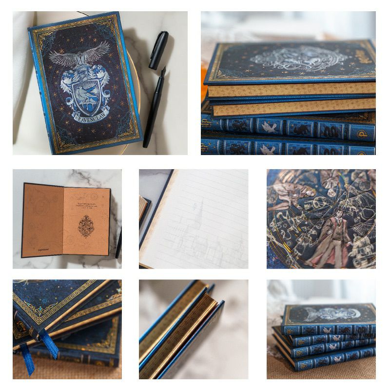 【ウルトラ/ミディ 罫線 2冊セット】Paperblanks ペーパーブランクス Harry Potter ハリーポッター ホグワーツの伝説（ウルトラ）＆レイブンクロー（ミディ） ノート