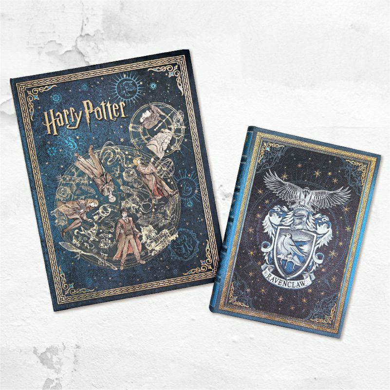 【ウルトラ/ミディ 無地 2冊セット】Paperblanks ペーパーブランクス Harry Potter ハリーポッター ホグワーツの伝説（ウルトラ）＆レイブンクロー（ミディ） ノート