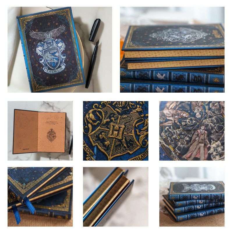 【ウルトラ/ミディ 無地 2冊セット】Paperblanks ペーパーブランクス Harry Potter ハリーポッター ホグワーツの伝説（ウルトラ）＆レイブンクロー（ミディ） ノート