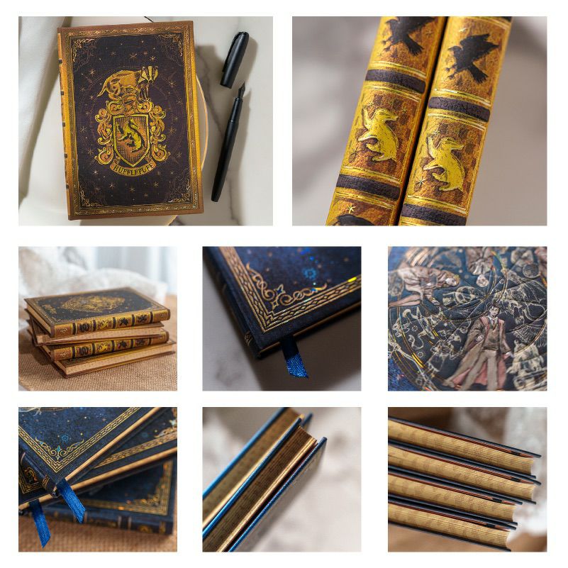 【ウルトラ/ミディ 無地 2冊セット】Paperblanks ペーパーブランクス Harry Potter ハリーポッター ホグワーツの伝説（ウルトラ）＆ハッフルパフ（ミディ） ノート