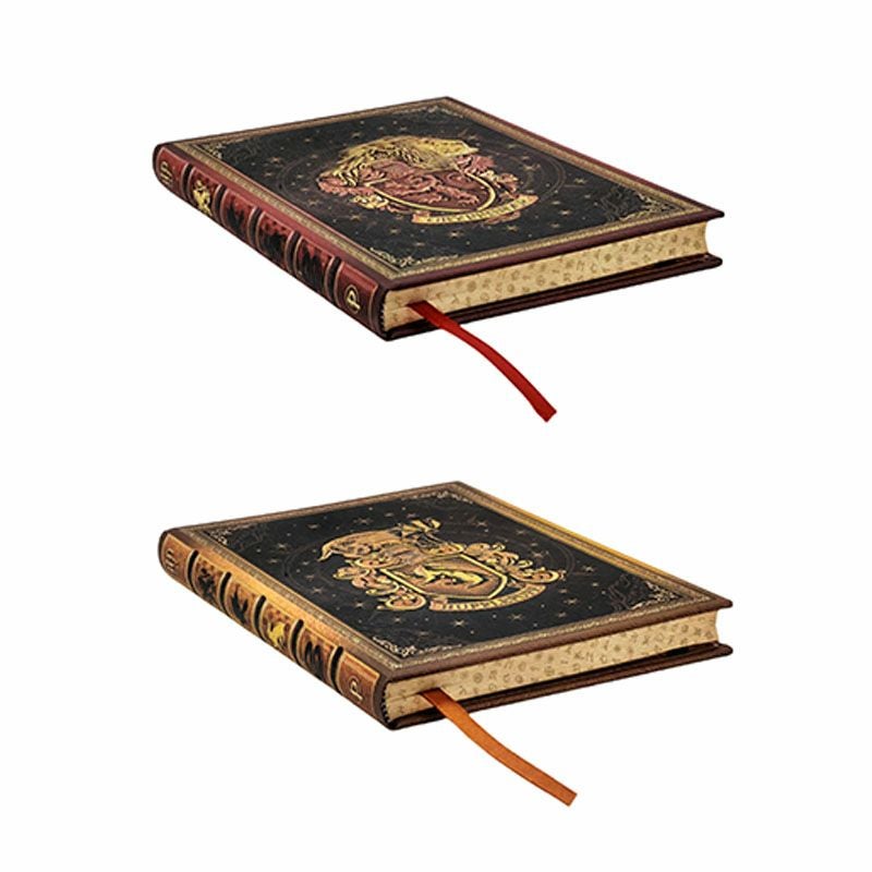 【ミディ 罫線 2冊セット】Paperblanks ペーパーブランクス Harry Potter ハリーポッター グリフィンドール×ハッフルパフ