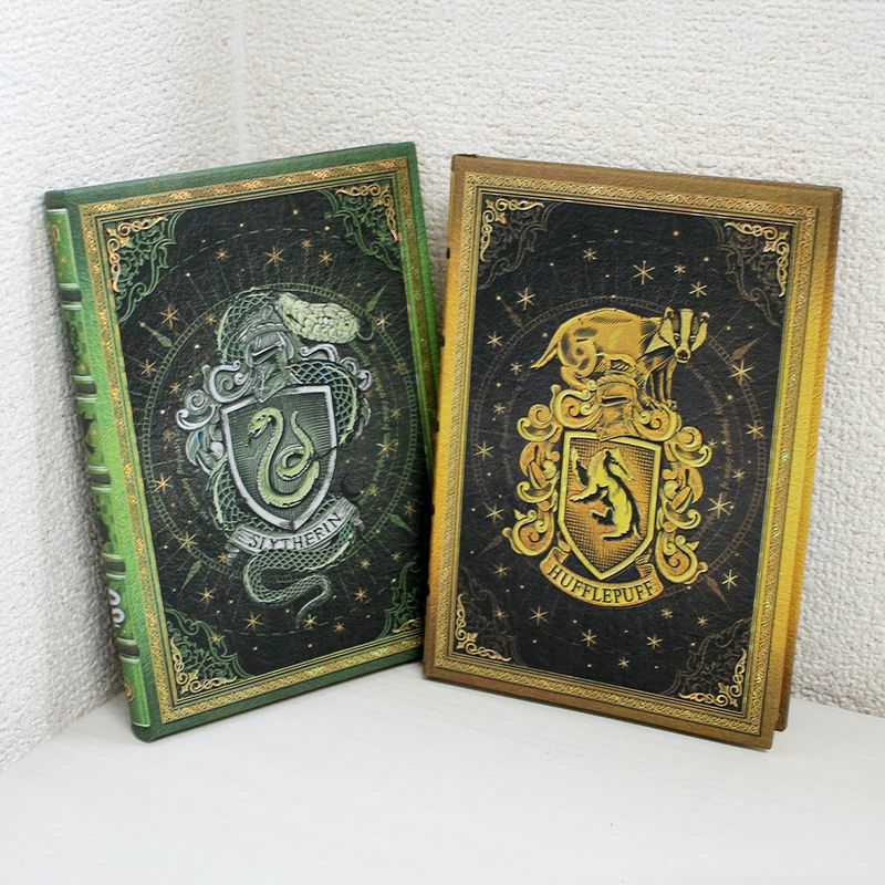 【ミディ 罫線 2冊セット】Paperblanks ペーパーブランクス Harry Potter ハリーポッタースリザリン×ハッフルパフ
