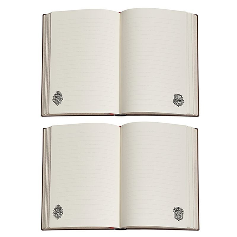 【ミディ 罫線 2冊セット】Paperblanks ペーパーブランクス Harry Potter ハリーポッタースリザリン×ハッフルパフ