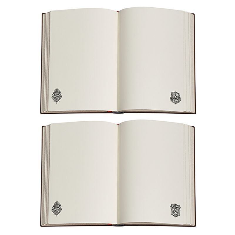【ミディ 無地 2冊セット】Paperblanks ペーパーブランクス Harry Potter ハリーポッター スリザリン×ハッフルパフ