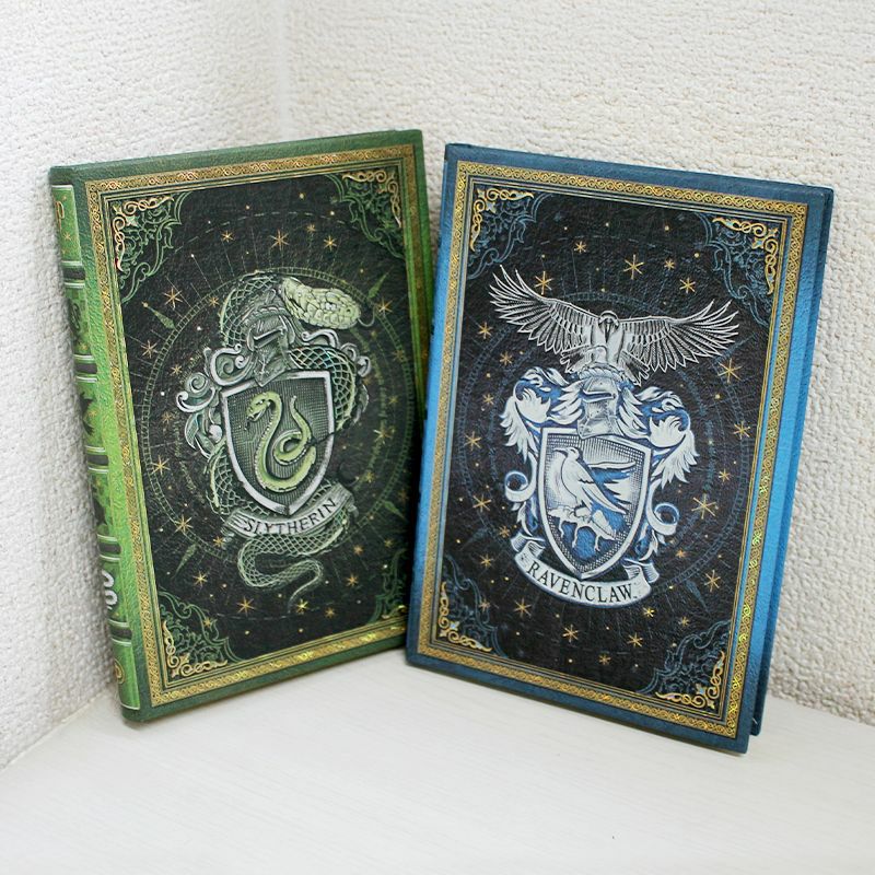 【ミディ 無地 2冊セット】Paperblanks ペーパーブランクス Harry Potter ハリーポッタースリザリン×レイブンクロー