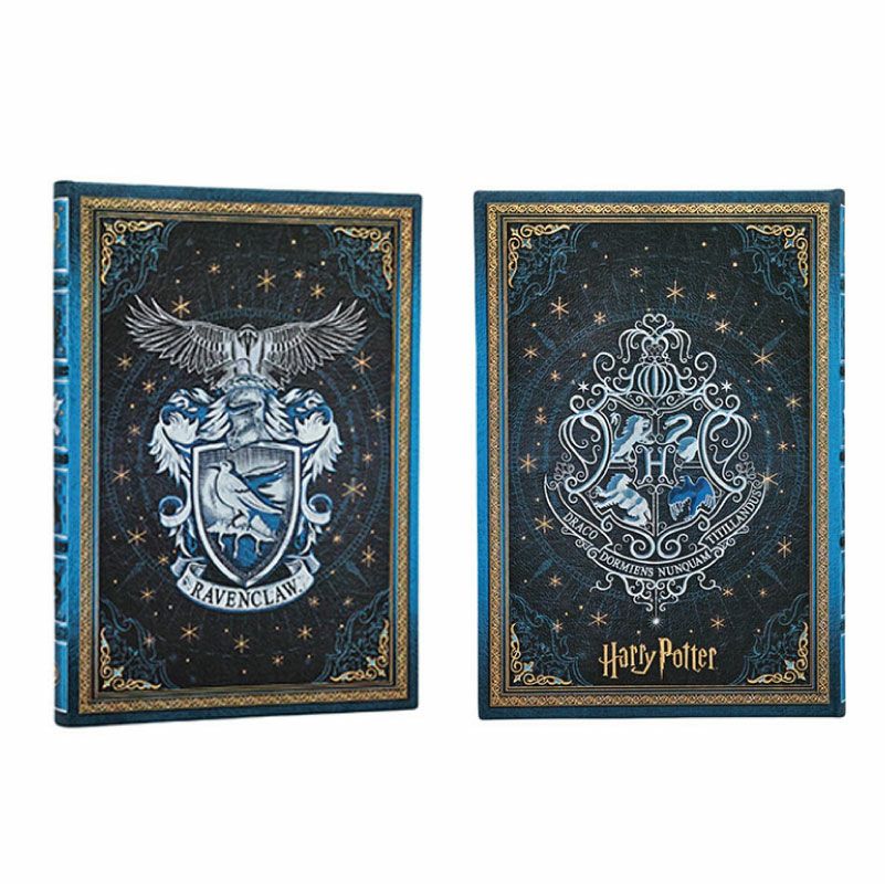【ミディ 無地 2冊セット】Paperblanks ペーパーブランクス Harry Potter ハリーポッタースリザリン×レイブンクロー