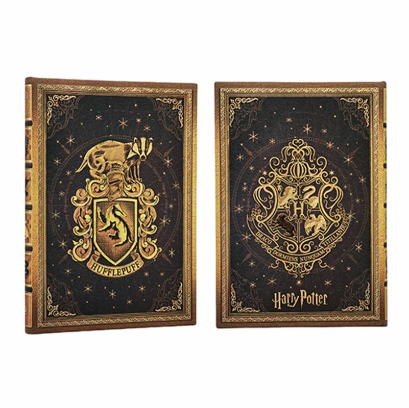 【ミディ 無地 2冊セット】Paperblanks ペーパーブランクス Harry Potter ハリーポッターハッフルパフ×レイブンクロー