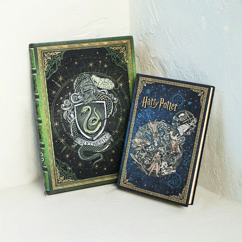 【ミニ/ミディ 罫線 2冊セット】Paperblanks ペーパーブランクス Harry Potter ハリーポッター ホグワーツの伝説(ミニ) スリザリン(ミディ)