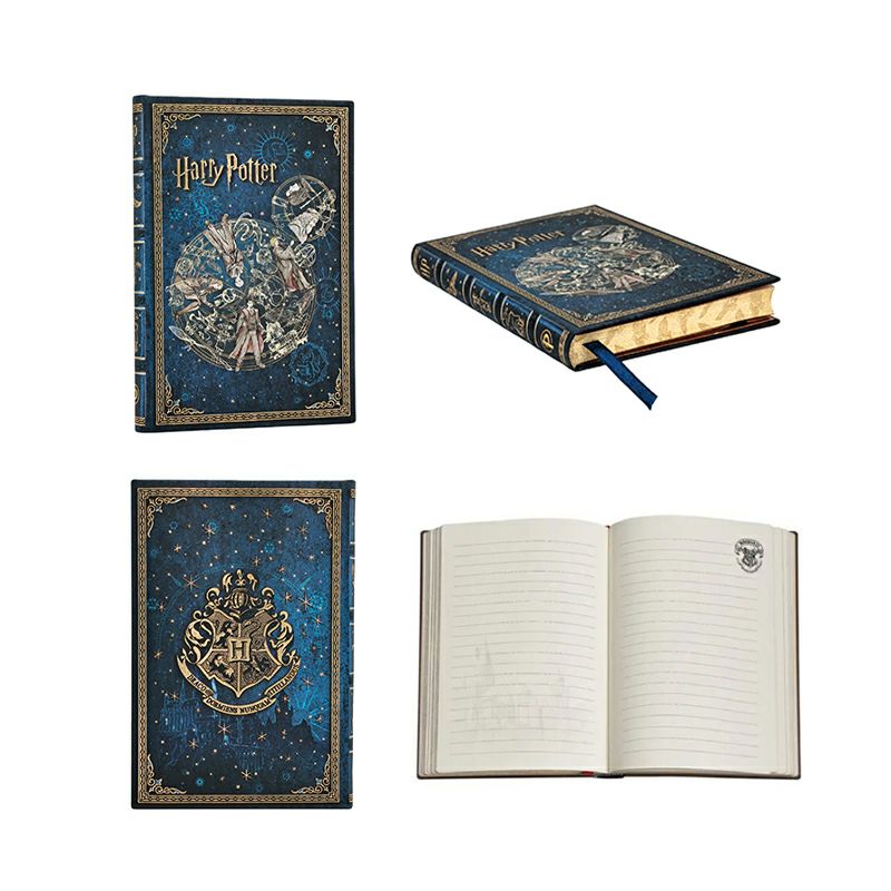 【ミニ/ミディ 罫線 2冊セット】Paperblanks ペーパーブランクス Harry Potter ハリーポッター ホグワーツの伝説(ミニ) スリザリン(ミディ)