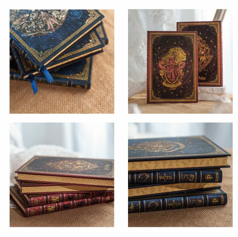 【ミニ/ミディ 無地 2冊セット】Paperblanks ペーパーブランクス Harry Potter ハリーポッター ホグワーツの伝説(ミニ) グリフィンドール(ミディ)